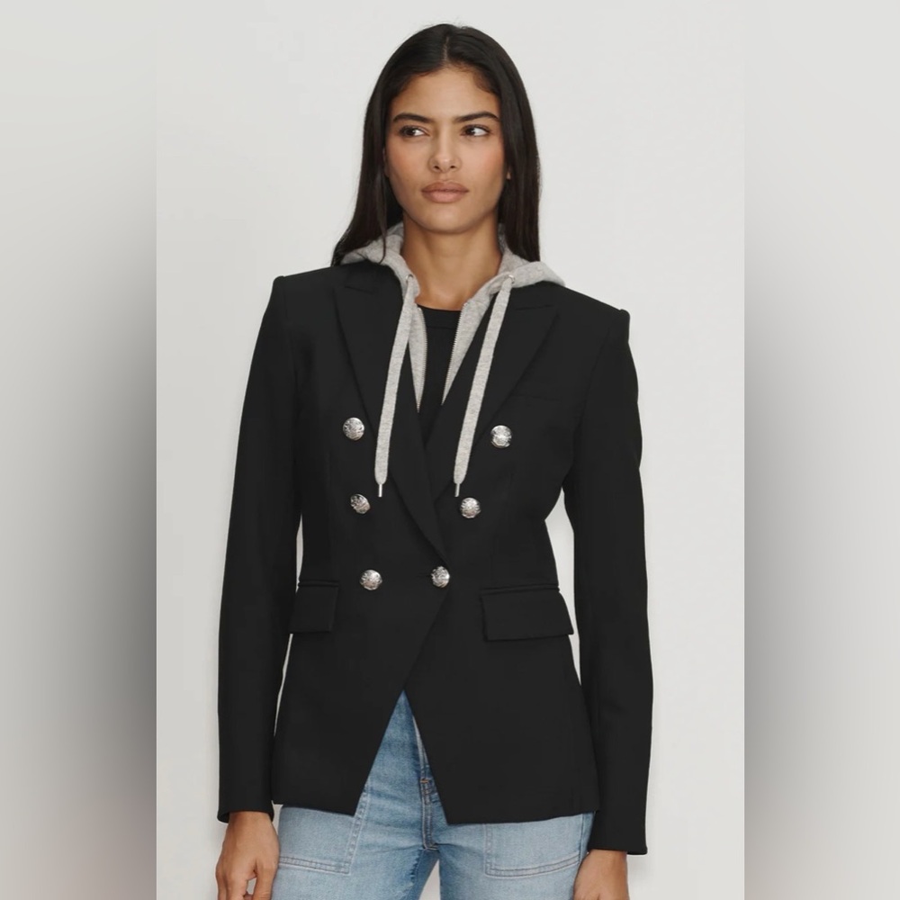 Veronica Beard Cashmere Hooded Dickey - One size